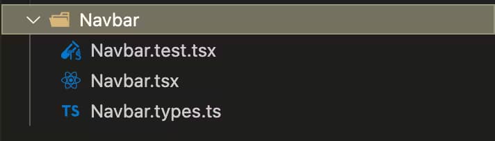 React component scaffold